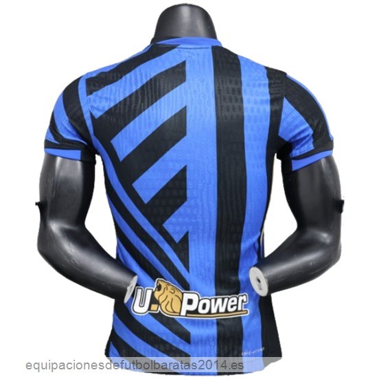 Nuevo 1ª Jugadores Camiseta Inter Milan 24/25 Azul Negro Baratas